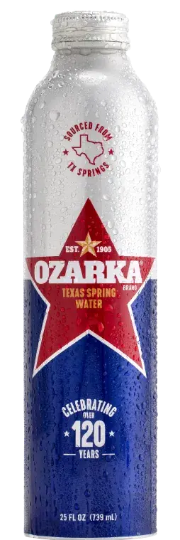 Ozarka aluminum bottle