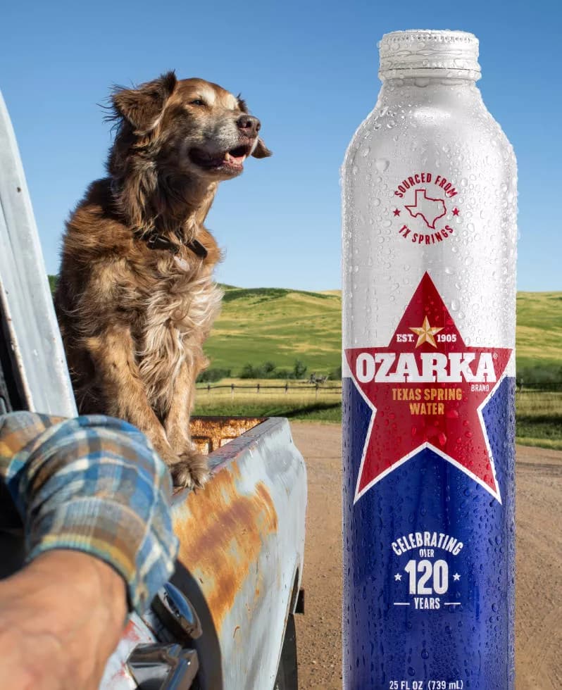 Ozarka aluminum bottle